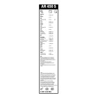2 Balais d'Essuie Glace 450mm Pour Peugeot Renault Clio I Express Rapid Dacia VW