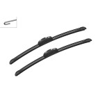 2 Balais d'Essuie Glace 450mm Pour Peugeot Renault Clio I Express Rapid Dacia VW