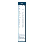 2 Balais d'Essuie Glace 450mm Pour Peugeot Renault Dacia VW ZC9865230 7701018631