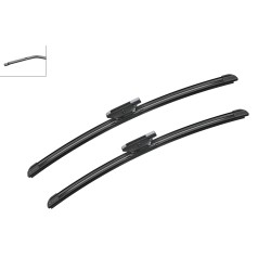 2 Balais d'Essuie Glace 450mm / 475mm Pour Mini Mini Clubman Clubvan 61610039343