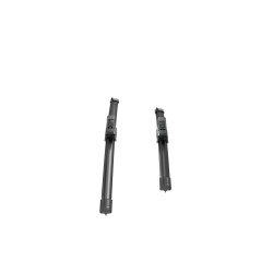 2 Balais d'Essuie Glace 500mm / 360mm Pour Renault Twingo III Smart Forfour