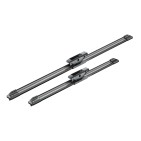 2 Balais d'Essuie Glace 500mm / 360mm Pour Renault Twingo III Smart Forfour