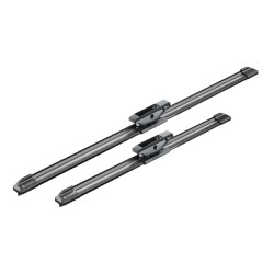2 Balais d'Essuie Glace 500mm / 360mm Pour Renault Twingo III Smart Forfour