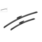 2 Balais d'Essuie Glace 500mm / 360mm Pour Renault Twingo III Smart Forfour