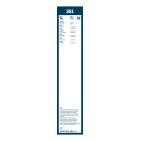 2 Balais d'Essuie Glace 500mm / 400mm Pour Opel Nissan Chevrolet Daihatsu Sirion