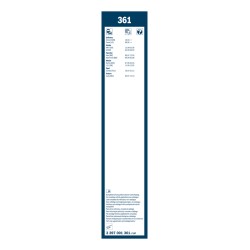 2 Balais d'Essuie Glace 500mm / 400mm Pour Opel Nissan Chevrolet Daihatsu Sirion