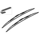 2 Balais d'Essuie Glace 500mm / 400mm Pour Opel Nissan Chevrolet Daihatsu Sirion