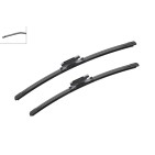 2 Balais d'Essuie Glace 500mm / 450mm Pour Renault Clio II 288901286R 288907951R