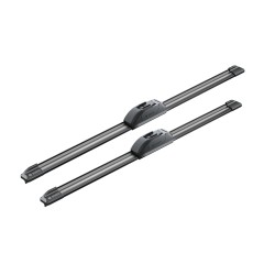 2 Balais d'Essuie Glace 500mm / 450mm Pour Peugeot VW Polo Seat Inca Opel