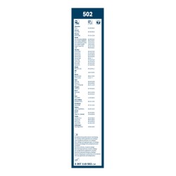 2 Balais d'Essuie Glace 500mm / 450mm Pour Peugeot 106 II VW Seat Inca Opel