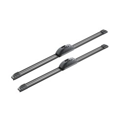 2 Balais d'Essuie Glace 500mm / 475mm Pour Renault Opel Astra F Toyota Suzuki