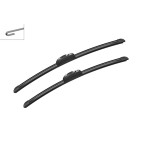 2 Balais d'Essuie Glace 500mm / 475mm Pour Renault Opel Astra F Toyota Suzuki