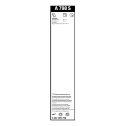 2 Balais d'Essuie Glace 530mm Pour VW Beetle 5C1955425