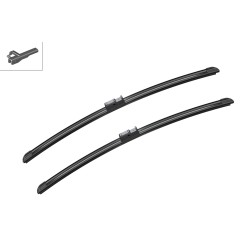 2 Balais d'Essuie Glace 530mm Pour VW Passat Skoda Superb I