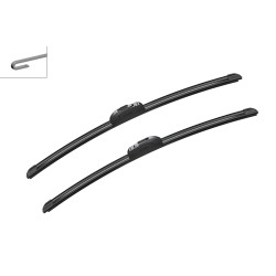 2 Balais d'Essuie Glace 530mm Pour Smart Cabrio City-Coupé Fortwo