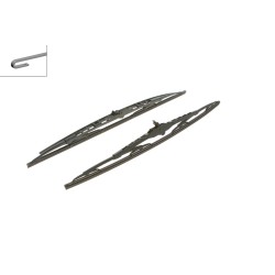 2 Balais d'Essuie Glace 530mm Pour VW Passat Audi A4 BMW Z4 Skoda Superb I