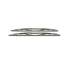 2 Balais d'Essuie Glace 530mm Pour Land Rover Discovery II
