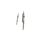 2 Balais d'Essuie Glace 530mm / 340mm Pour Nissan Micra IV Pixo Suzuki Alto K10