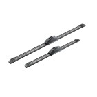 2 Balais d'Essuie Glace 530mm / 380mm Pour VW Toyota Echo Daewoo Matiz - Honda