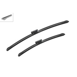 2 Balais d'Essuie Glace 530mm / 400mm Pour Ford Ecosport 1837579 1837585 1867269