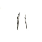 2 Balais d'Essuie Glace 530mm / 450mm Pour Renault VW Caddy II III Audi A3 Seat