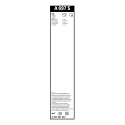 2 Balais d'Essuie Glace 530mm / 575mm Pour Mini Mini Countryman Porsche 911