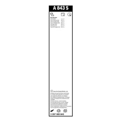 2 Balais d'Essuie Glace 550mm Pour MERCEDES Classe C T-Model E EQC GLC