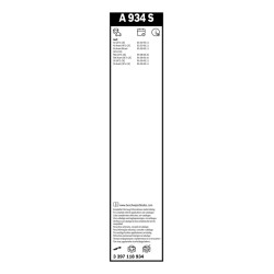 2 Balais d'Essuie Glace 550mm Pour Audi A6 4F1955425E