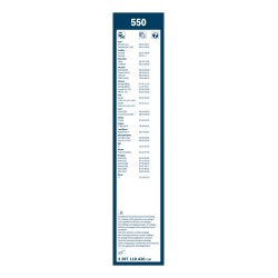 2 Balais d'Essuie Glace 550mm Pour Peugeot 605 Renault Audi Fiat 7701410008