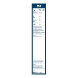 2 Balais d'Essuie Glace 550mm / 340mm Pour Nissan Juke Suzuki Chevrolet Daihatsu