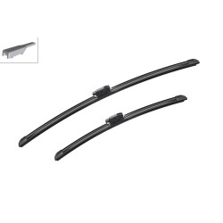 2 Balais d'Essuie Glace 550mm / 400mm Pour Renault Dokker Express Lodgy Dacia