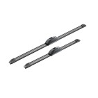 2 Balais d'Essuie Glace 550mm / 400mm Pour Renault Dacia VW Opel Fiat 147