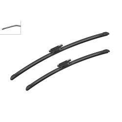 2 Balais d'Essuie Glace 550mm / 475mm Pour Renault Duster Logan II Sandero Dacia