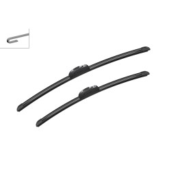 2 Balais d'Essuie Glace 550mm / 475mm Pour BMW Fiat Ford Focus II Alfa Romeo