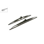 2 Balais d'Essuie Glace 550mm / 475mm Pour Fiat Ford Alfa Romeo Suzuki 71804099