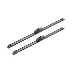 2 Balais d'Essuie Glace 550mm / 500mm Pour Peugeot Renault Megane I Dacia Audi