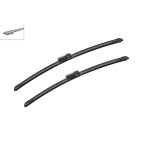 2 Balais d'Essuie Glace 550mm / 530mm Pour Audi BMW Toyota Cadillac 8J1955425A