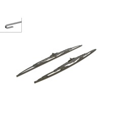 2 Balais d'Essuie Glace 550mm / 530mm Pour Audi A6 A8 Allroad TT Porsche Boxster