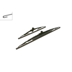 2 Balais d'Essuie Glace 575mm / 360mm Pour Nissan Juke Chevrolet Infiniti Mazda