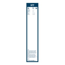 2 Balais d'Essuie Glace 575mm / 380mm Pour Fiat Idea Chevrolet Spark - Lancia