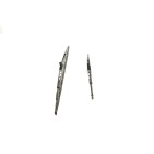 2 Balais d'Essuie Glace 575mm / 380mm Pour Fiat Idea Chevrolet Spark - Lancia