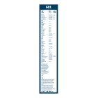 2 Balais d'Essuie Glace 575mm / 400mm Pour Renault VW Fiat Idea Ford 71804094