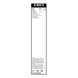 2 Balais d'Essuie Glace 600mm Pour MERCEDES Classe C T-Model E CLS