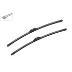 2 Balais d'Essuie Glace 600mm Pour Audi A8 4E1955425D 4E1955426D