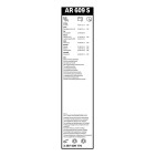 2 Balais d'Essuie Glace 600mm Pour Renault Espace II Mascott Opel Nissan DAF