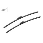 2 Balais d'Essuie Glace 600mm Pour Renault Espace II Mascott Opel Nissan DAF