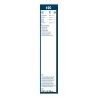 2 Balais d'Essuie Glace 600mm Pour Renault Opel Nissan DAF LF 7420872878 1954744