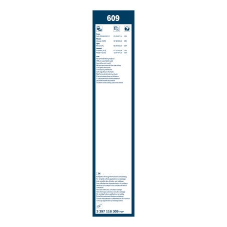 2 Balais d'Essuie Glace 600mm Pour Renault Opel Nissan DAF LF 7420872878 1954744