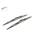 2 Balais d'Essuie Glace 600mm Pour Renault Opel Nissan DAF LF 7420872878 1954744