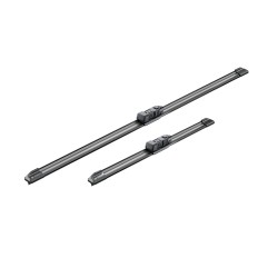 2 Balais d'Essuie Glace 600mm / 340mm Pour Renault Fiat Ford 51787567 51787569